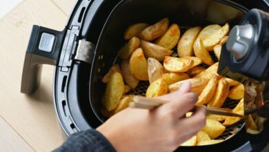 Air Fryer Smashed Potato