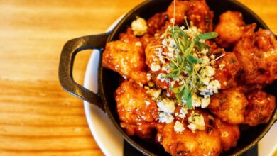 Buffalo Cauliflower IN AIR FRYER