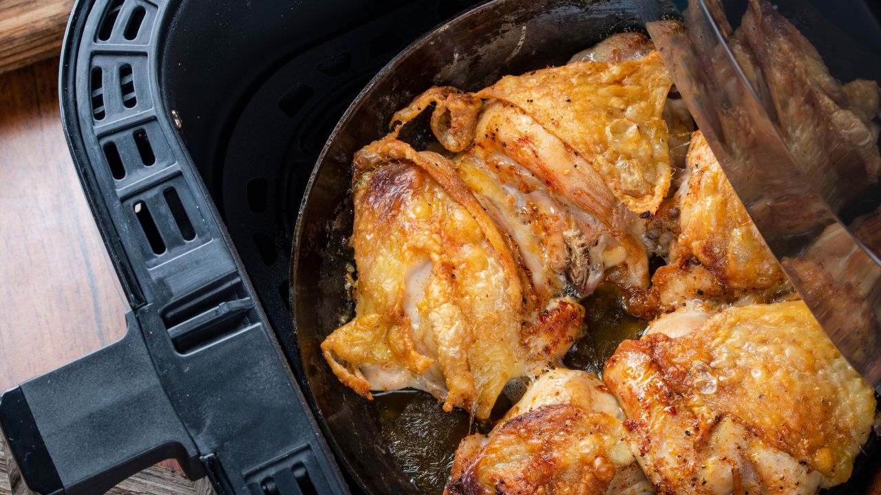 boneless skinless chicken thighs, air fryer recipe